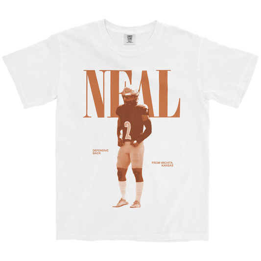 TJ NEAL VINTAGE WHITE TEE