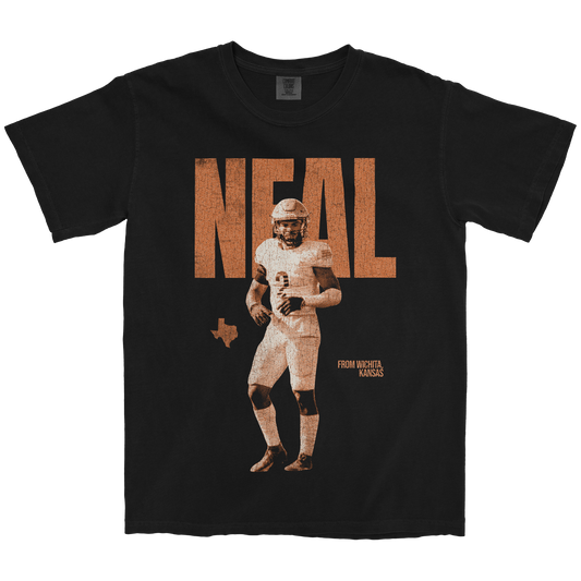 TJ NEAL VINTAGE BLACK TEE