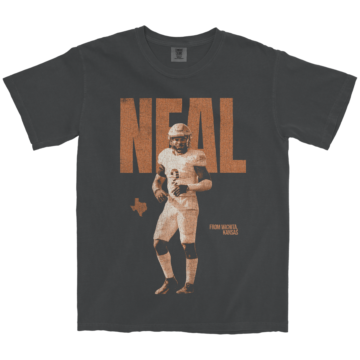 TJ NEAL VINTAGE GRAPHITE TEE