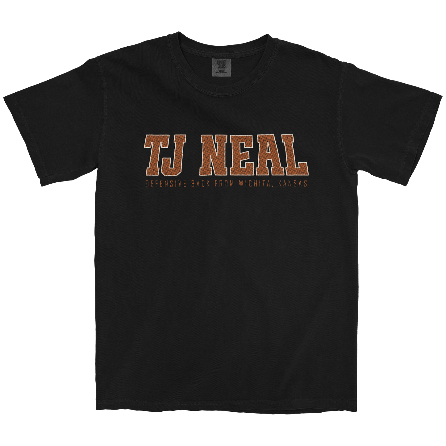 TJ NEAL CLASSIC BLACK TEE