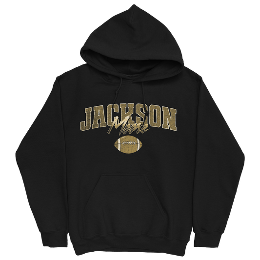 JACKSON MOORE CLASSIC BLACK HOODIE