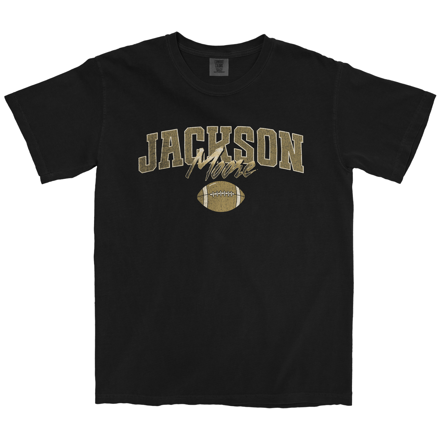 JACKSON MOORE CLASSIC BLACK TEE