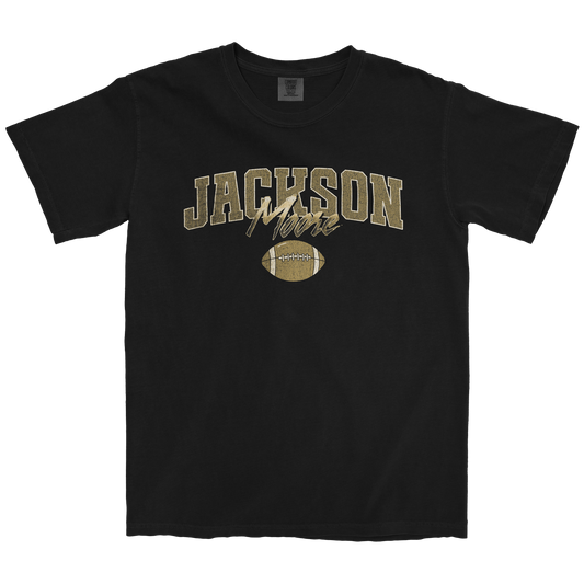 JACKSON MOORE CLASSIC BLACK TEE