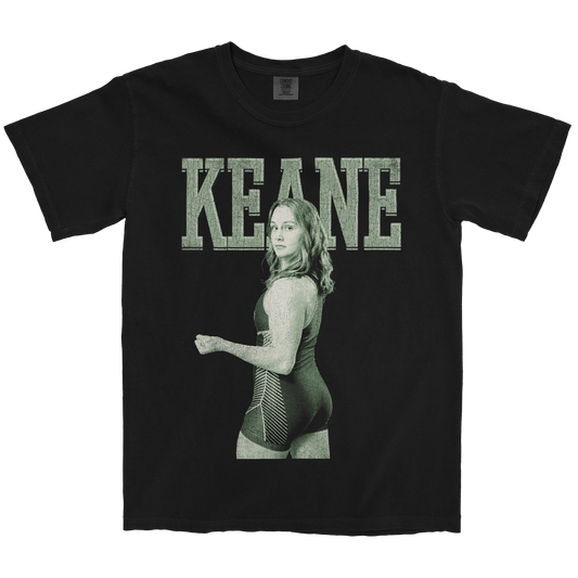 MICKAELA KEANE VINTAGE BLACK TEE