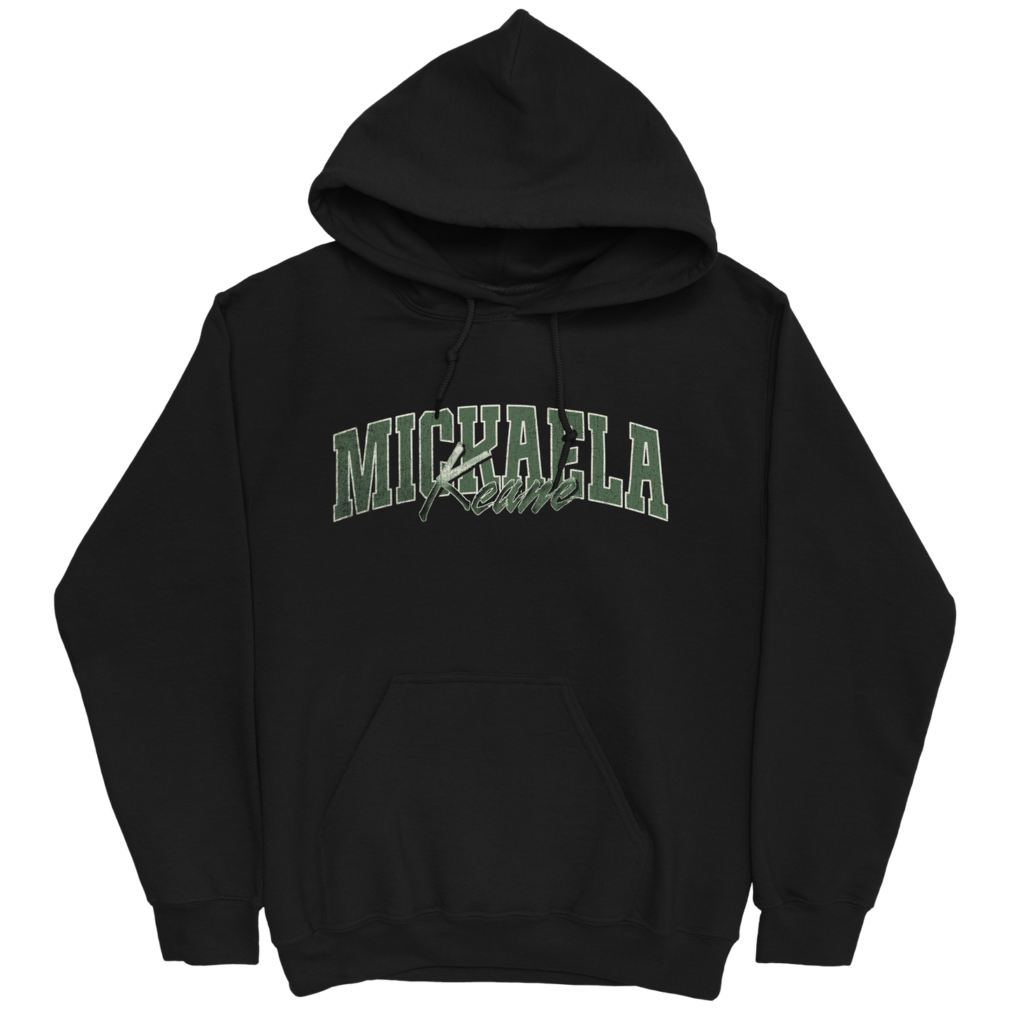 MICKAELA KEANE CLASSIC BLACK HOODIE