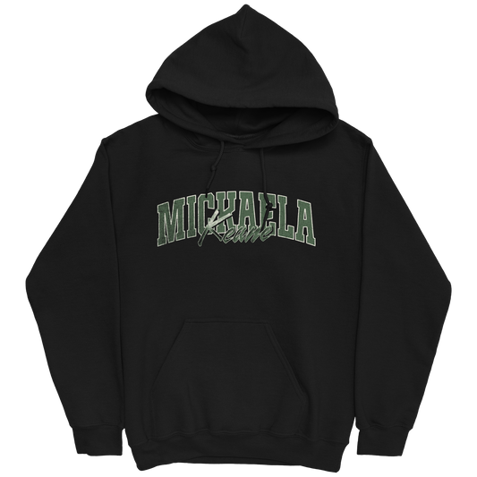 MICKAELA KEANE CLASSIC BLACK HOODIE