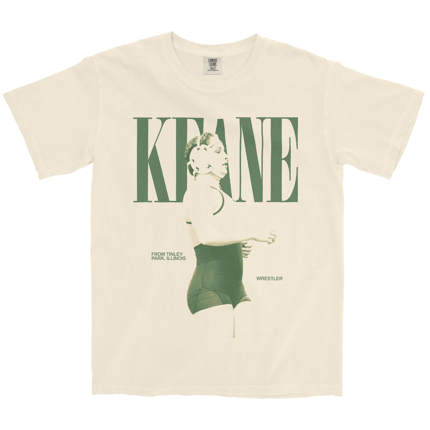 MICKAELA KEANE VINTAGE IVORY TEE