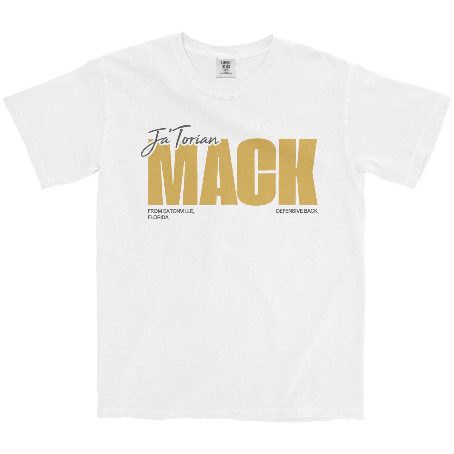 JA'TORIAN MACK CLASSIC WHITE TEE