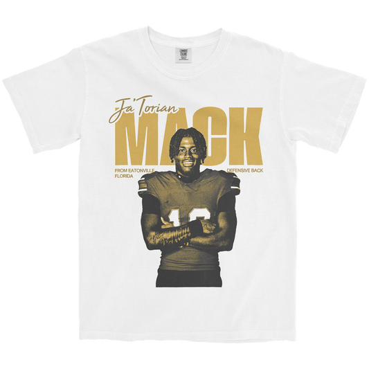 JA'TORIAN MACK VINTAGE WHITE TEE