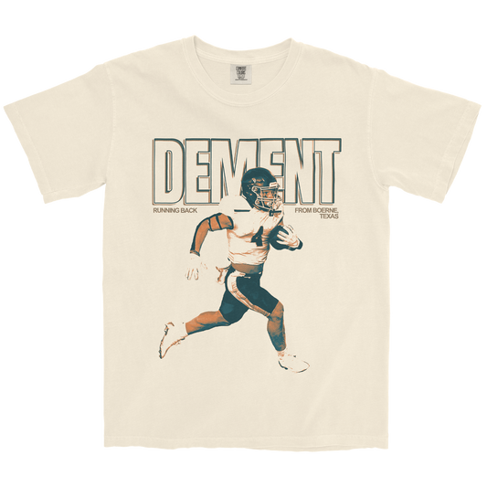 TJ DEMENT RUNNING IVORY TEE