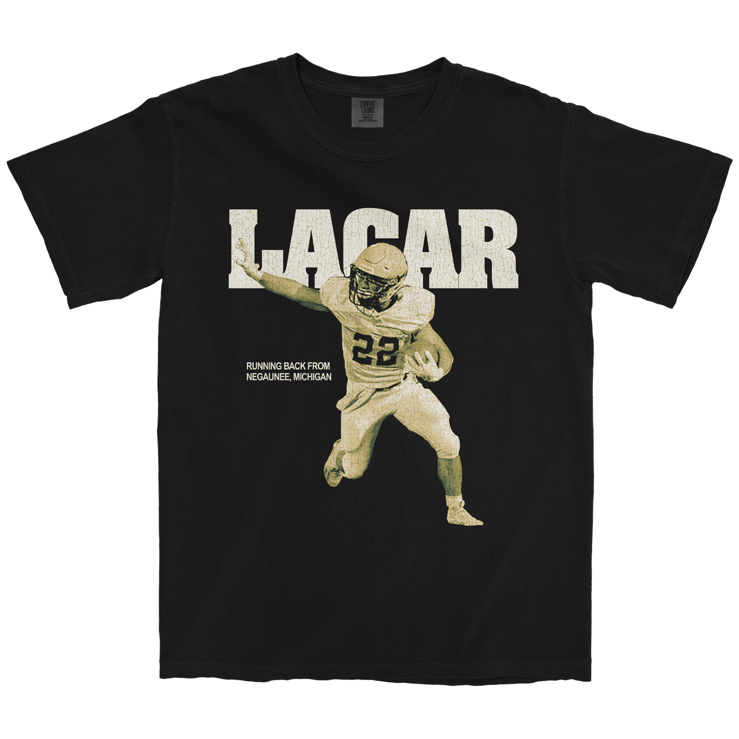 KAINOA LACAR VINTAGE BLACK TEE