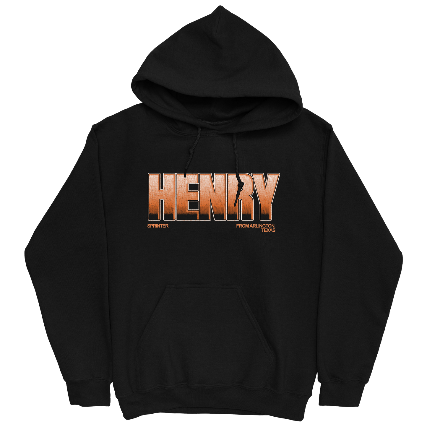 DERRIUS HENRY CLASSIC BLACK HOODIE