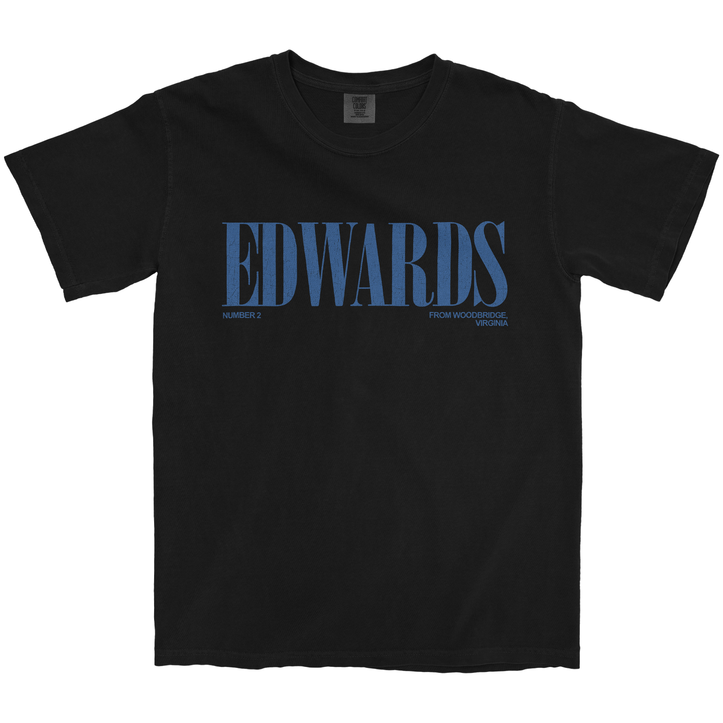 KIEARA EDWARDS CLASSIC BLACK TEE