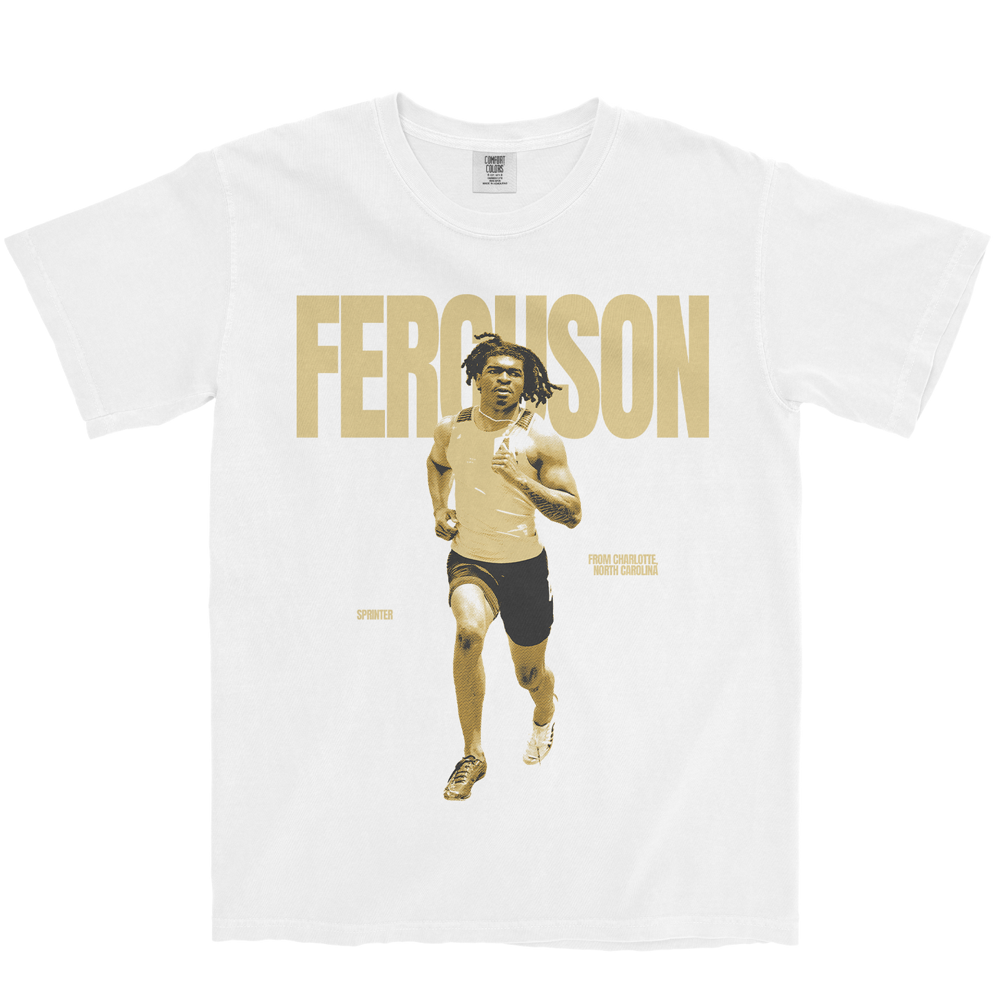 ARMONTE FERGUSON VINTAGE WHITE TEE