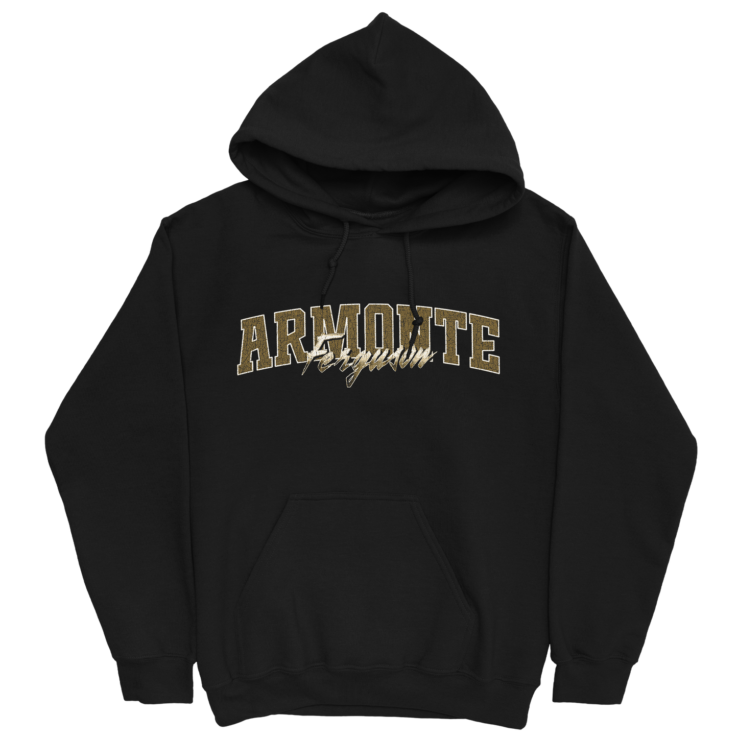 ARMONTE FERGUSON CLASSIC BLACK HOODIE