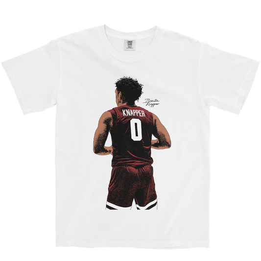 BRENTON KNAPPER CARTOON WHITE TEE