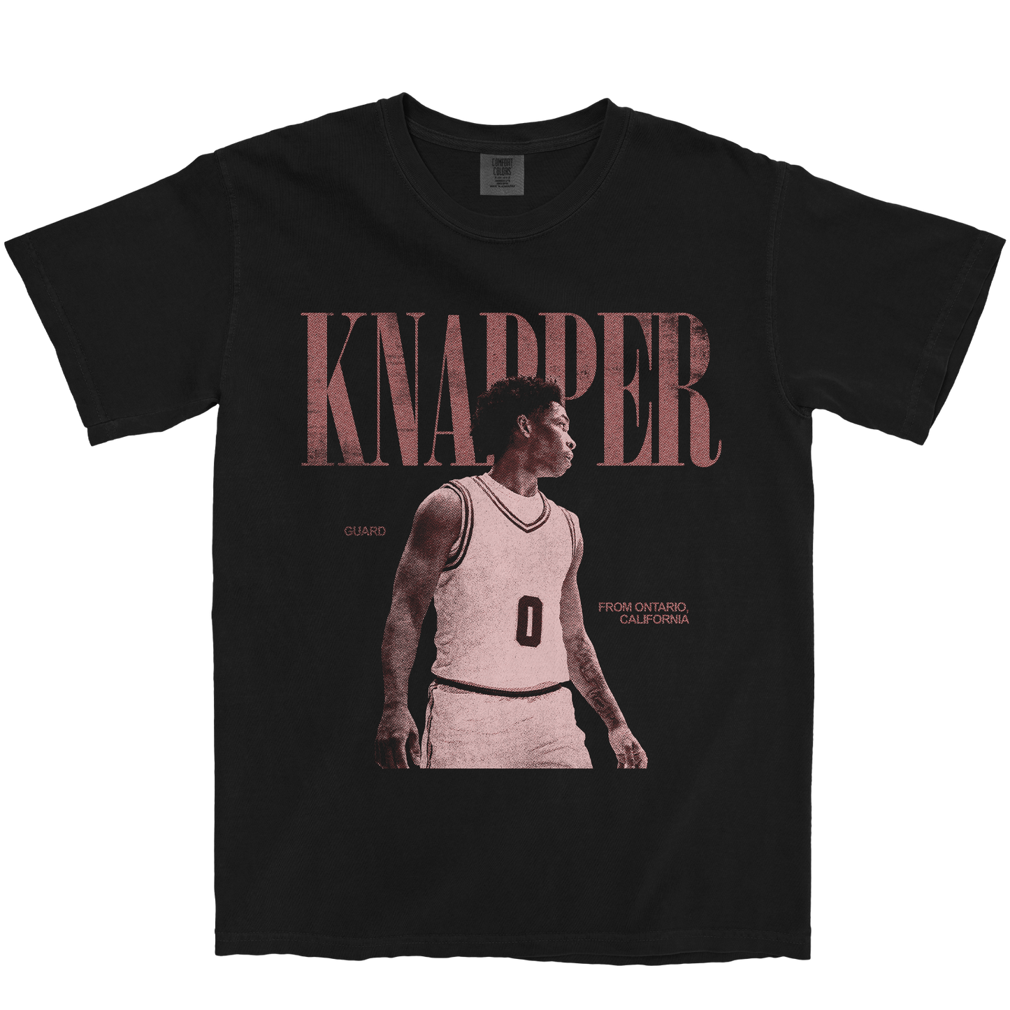 BRENTON KNAPPER VINTAGE BLACK TEE