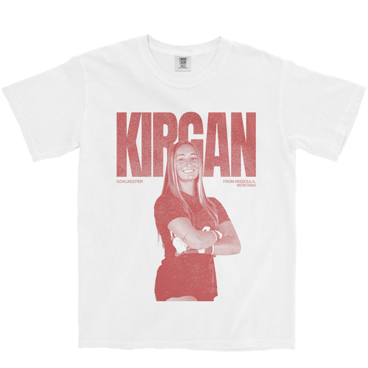 KASSIDY KIRGAN VINTAGE WHITE TEE