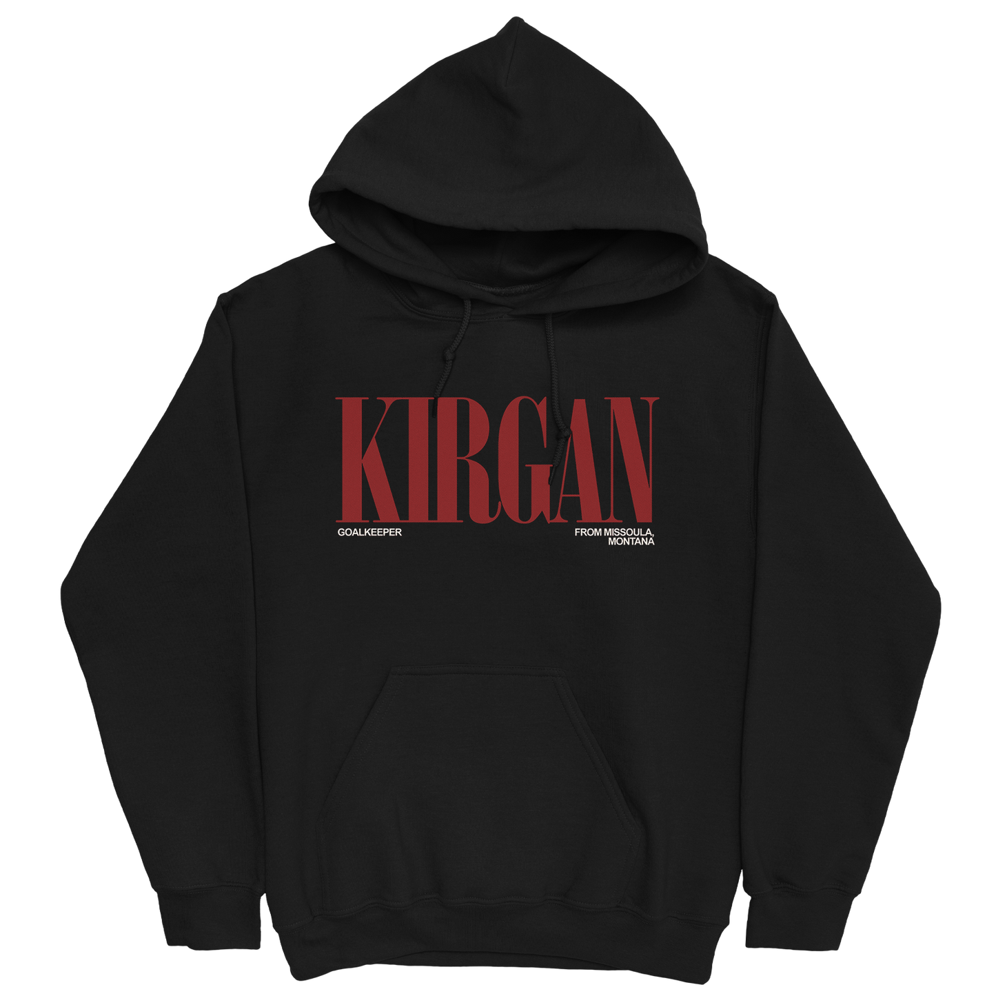 KASSIDY KIRGAN CLASSIC BLACK HOODIE