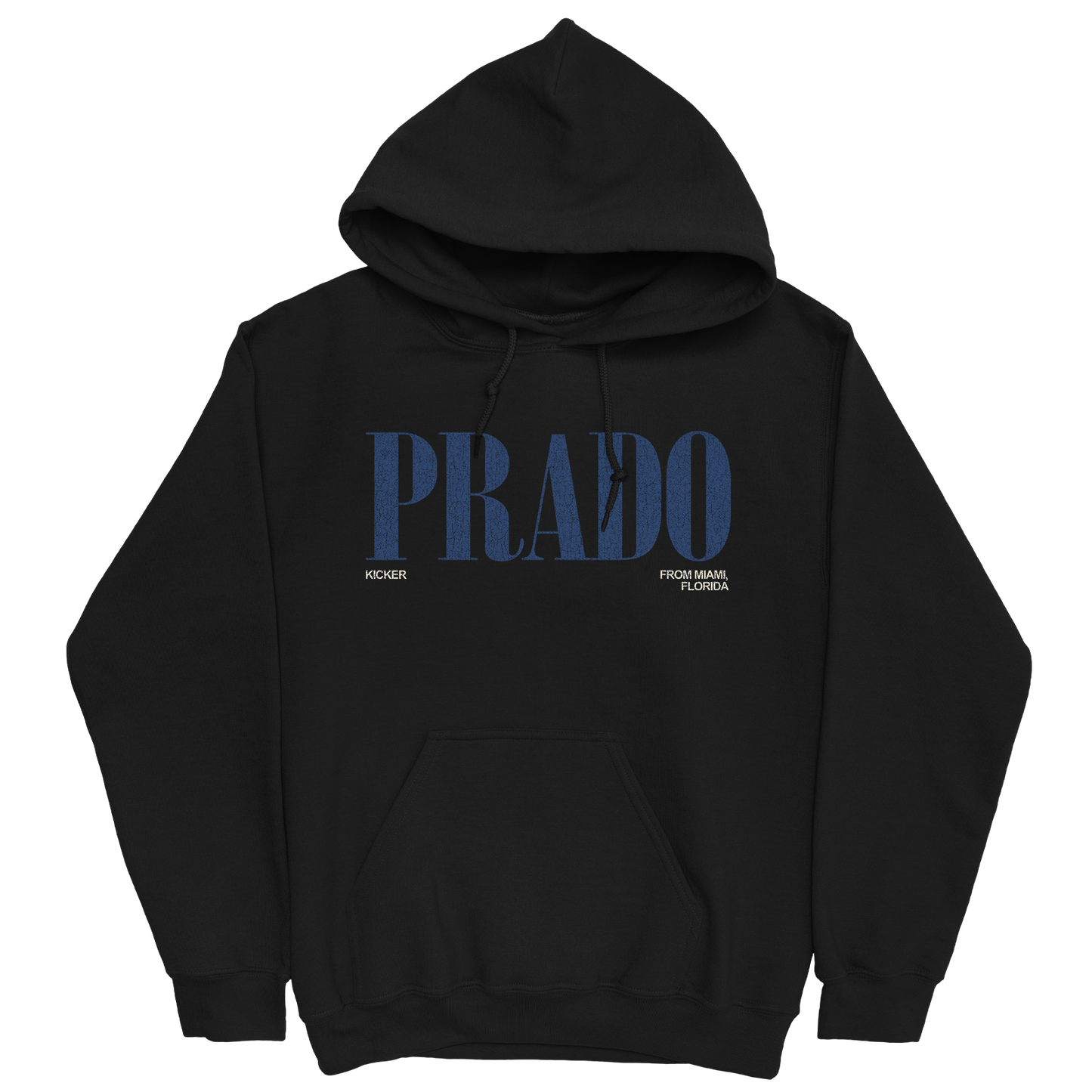 ALEJANDRO PRADO CLASSIC BLACK HOODIE