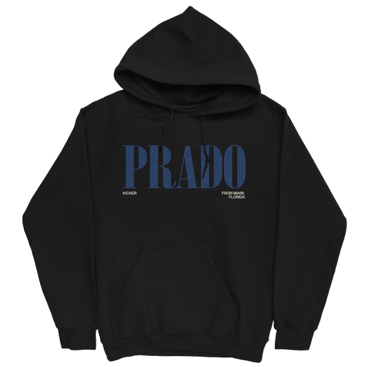 ALEJANDRO PRADO CLASSIC BLACK HOODIE