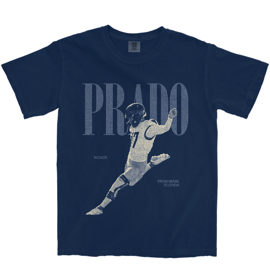 ALEJANDRO PRADO VINTAGE NAVY TEE