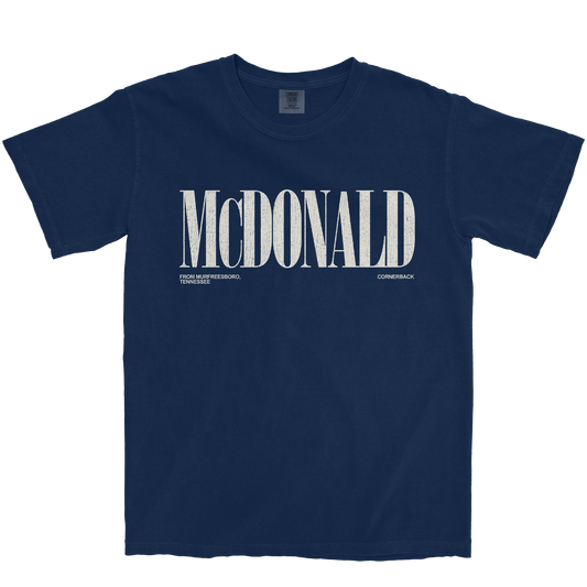 DE'ARRE MCDONALD CLASSIC NAVY TEE