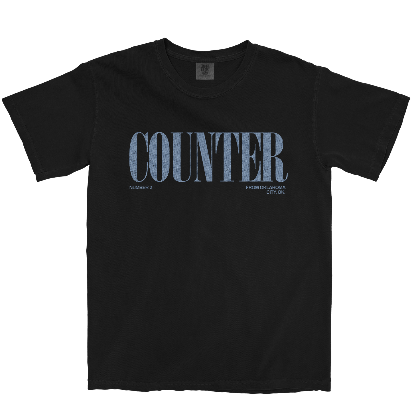 JLYNN COUNTER CLASSIC BLACK TEE