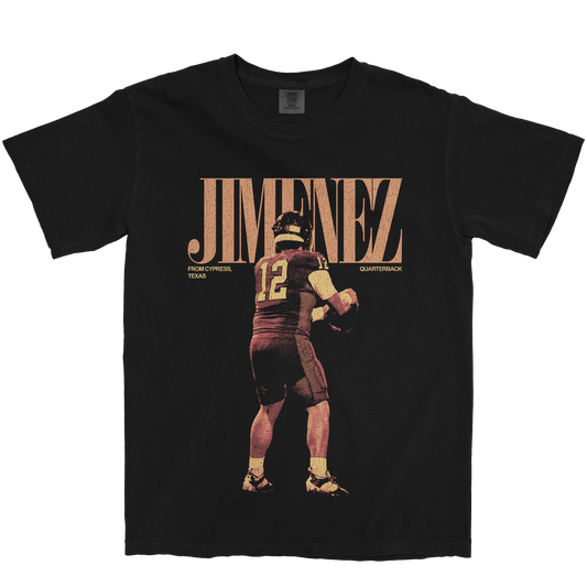 GREGORIO JIMENEZ VINTAGE BLACK TEE