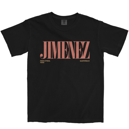 GREGORIO JIMENEZ CLASSIC BLACK TEE