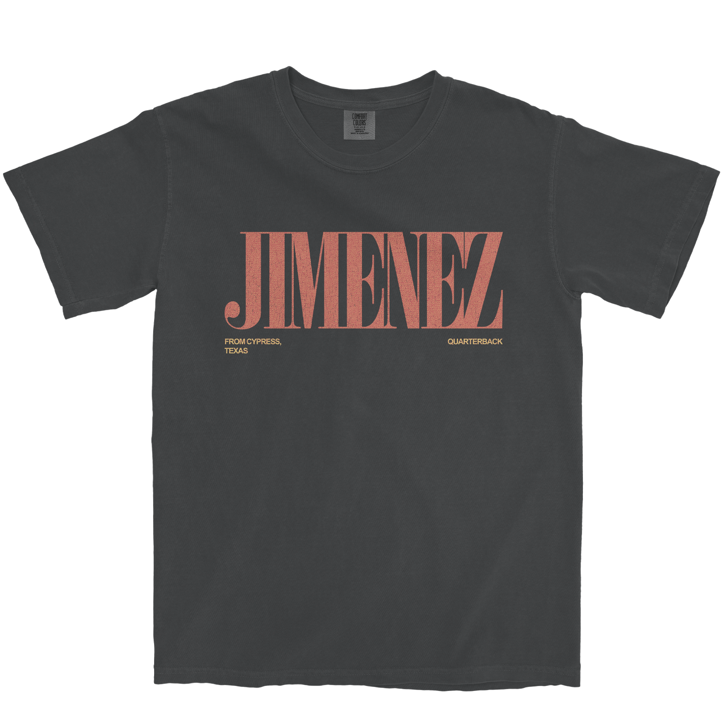 GREGORIO JIMENEZ CLASSIC GRAPHITE TEE