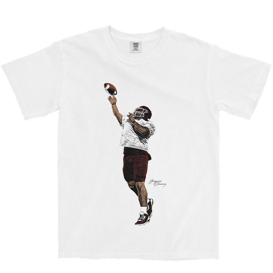 GREGORIO JIMENEZ ILLUSTRATED WHITE TEE