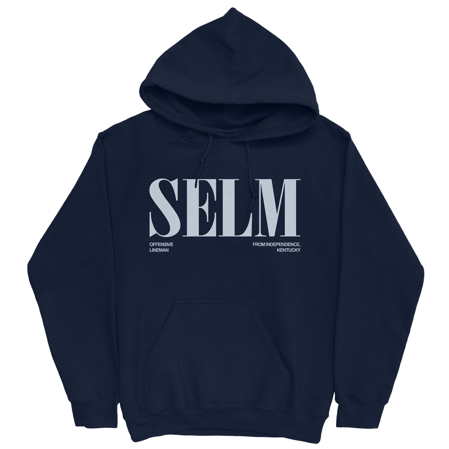 HAMADOUN SELM CLASSIC NAVY HOODIE