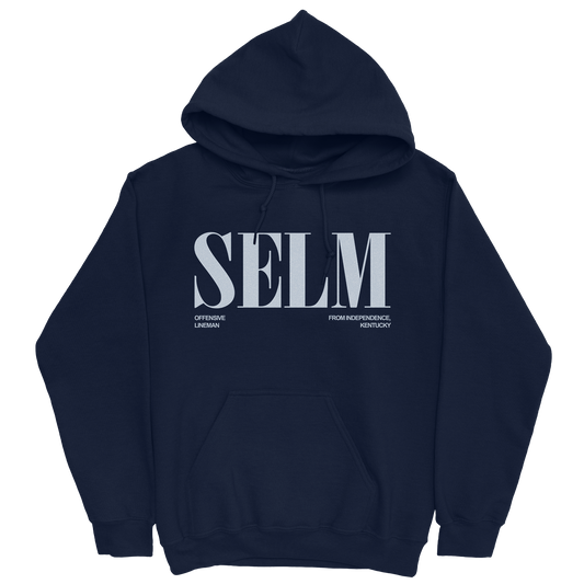 HAMADOUN SELM CLASSIC NAVY HOODIE