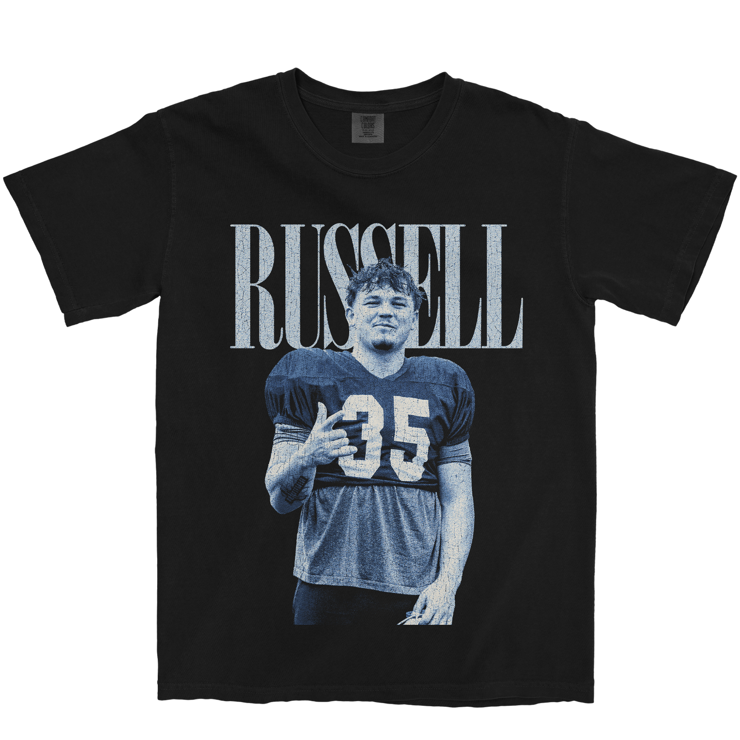 BRADY RUSSELL VINTAGE BLACK TEE