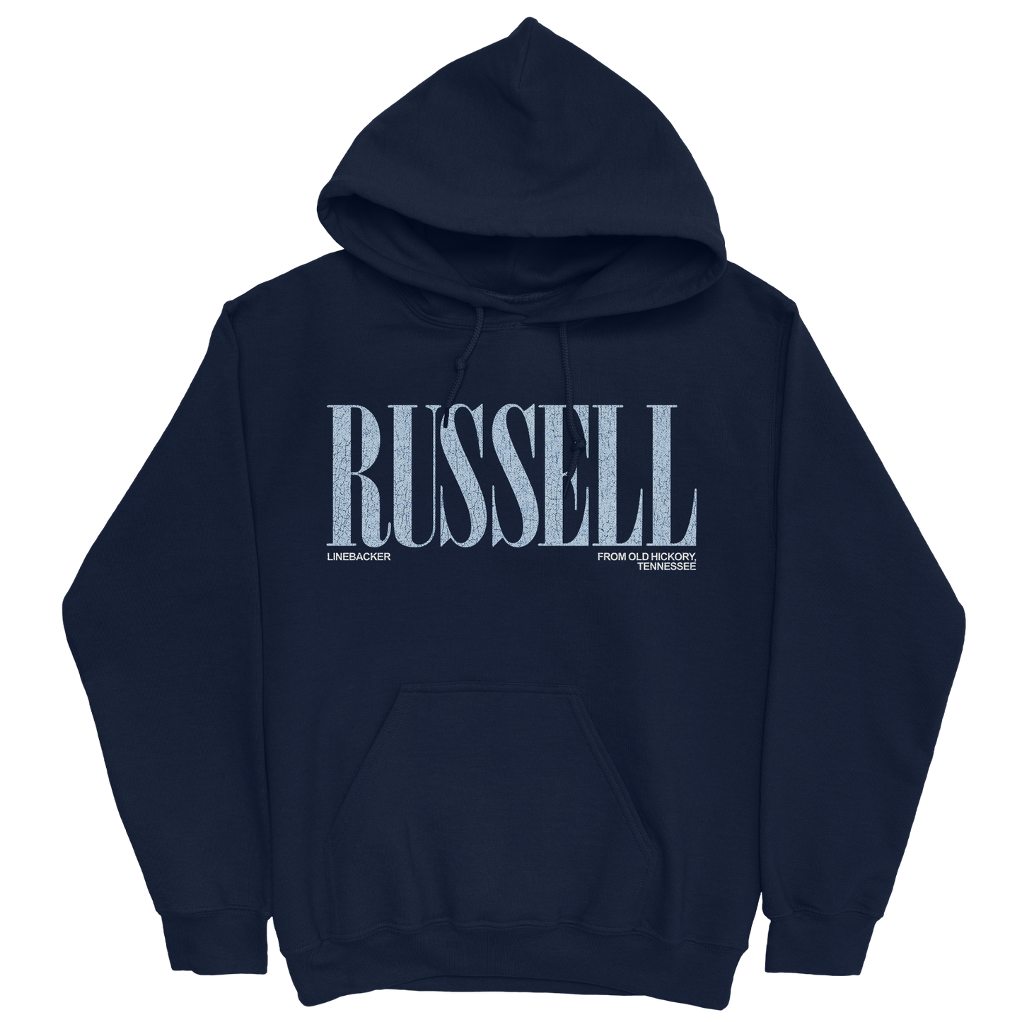 BRADY RUSSELL CLASSIC NAVY HOODIE