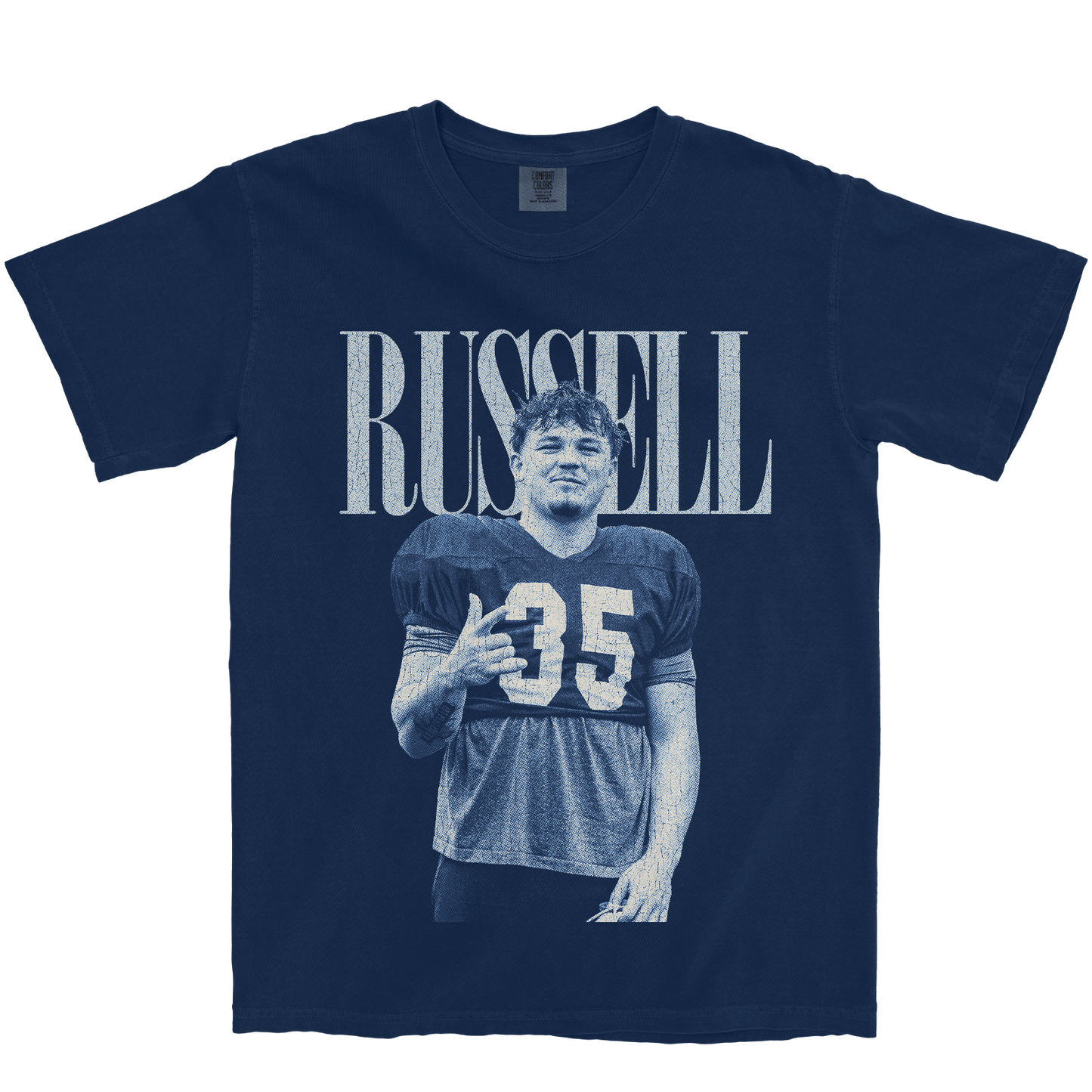 BRADY RUSSELL VINTAGE NAVY TEE