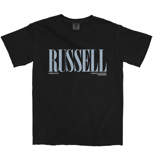 BRADY RUSSELL CLASSIC BLACK TEE