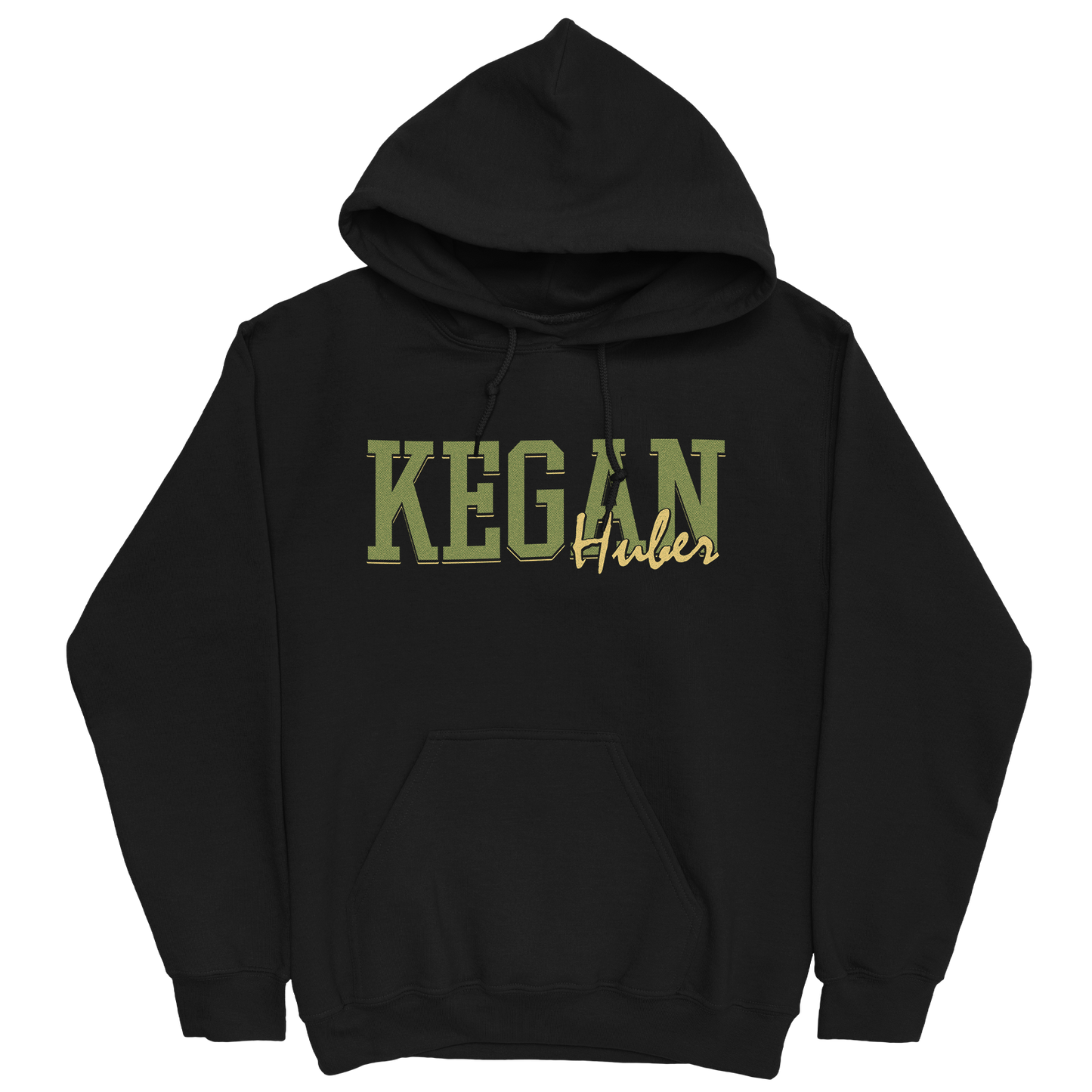 KEGAN HUBER CLASSIC BLACK HOODIE