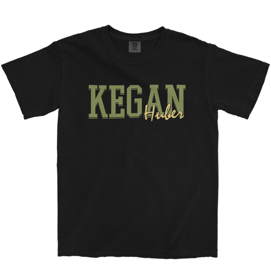 KEGAN HUBER CLASSIC BLACK TEE