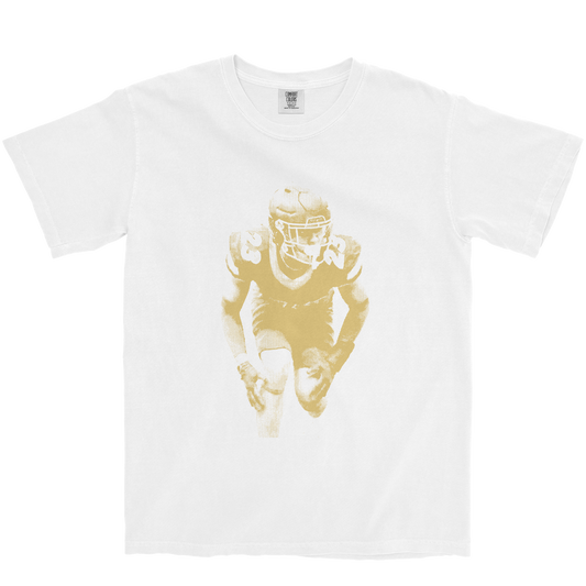 KEGAN HUBER VINTAGE WHITE TEE