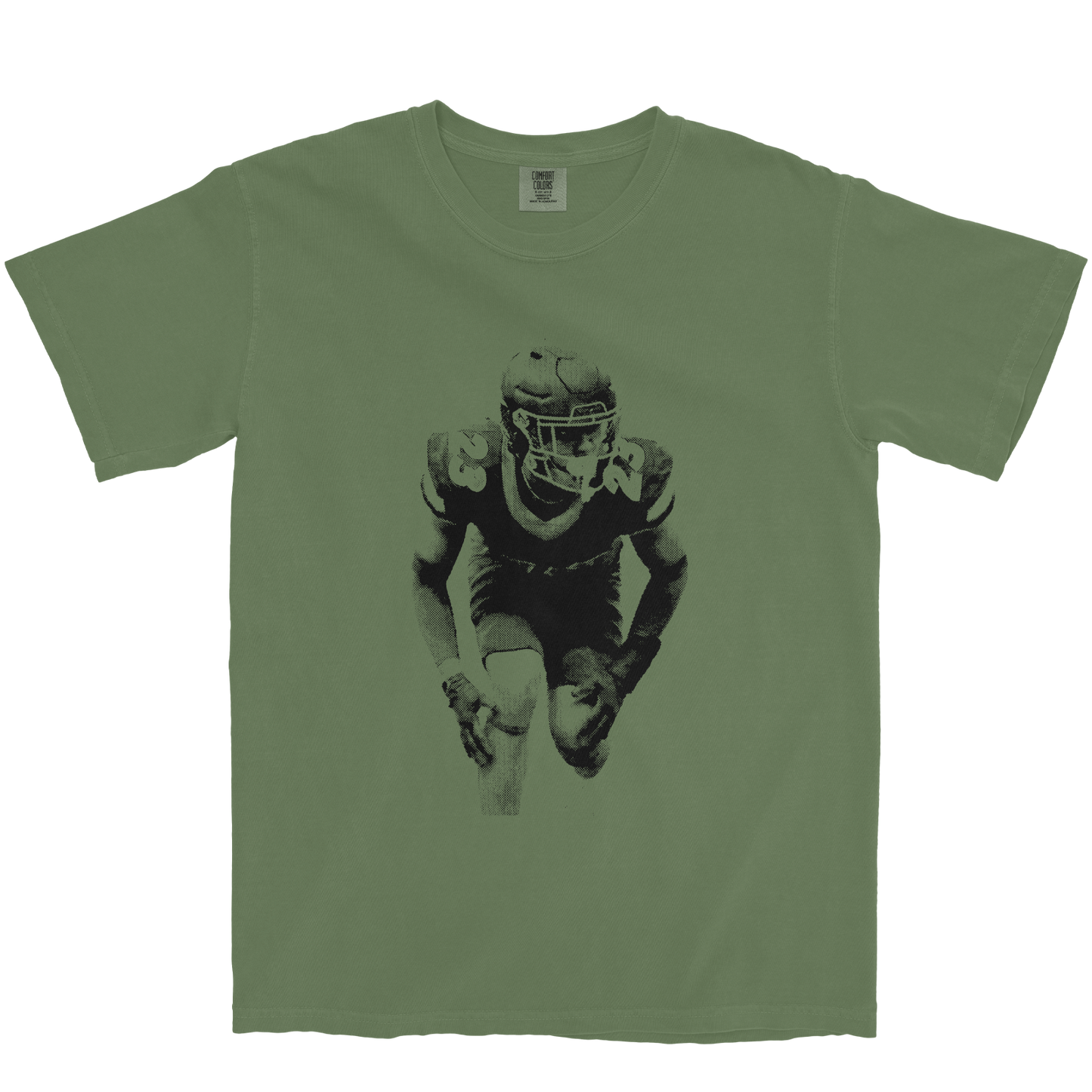 KEGAN HUBER VINTAGE MOSS TEE