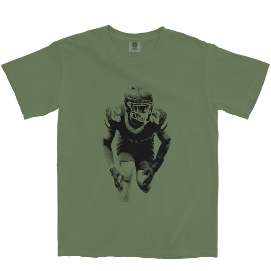 KEGAN HUBER VINTAGE MOSS TEE