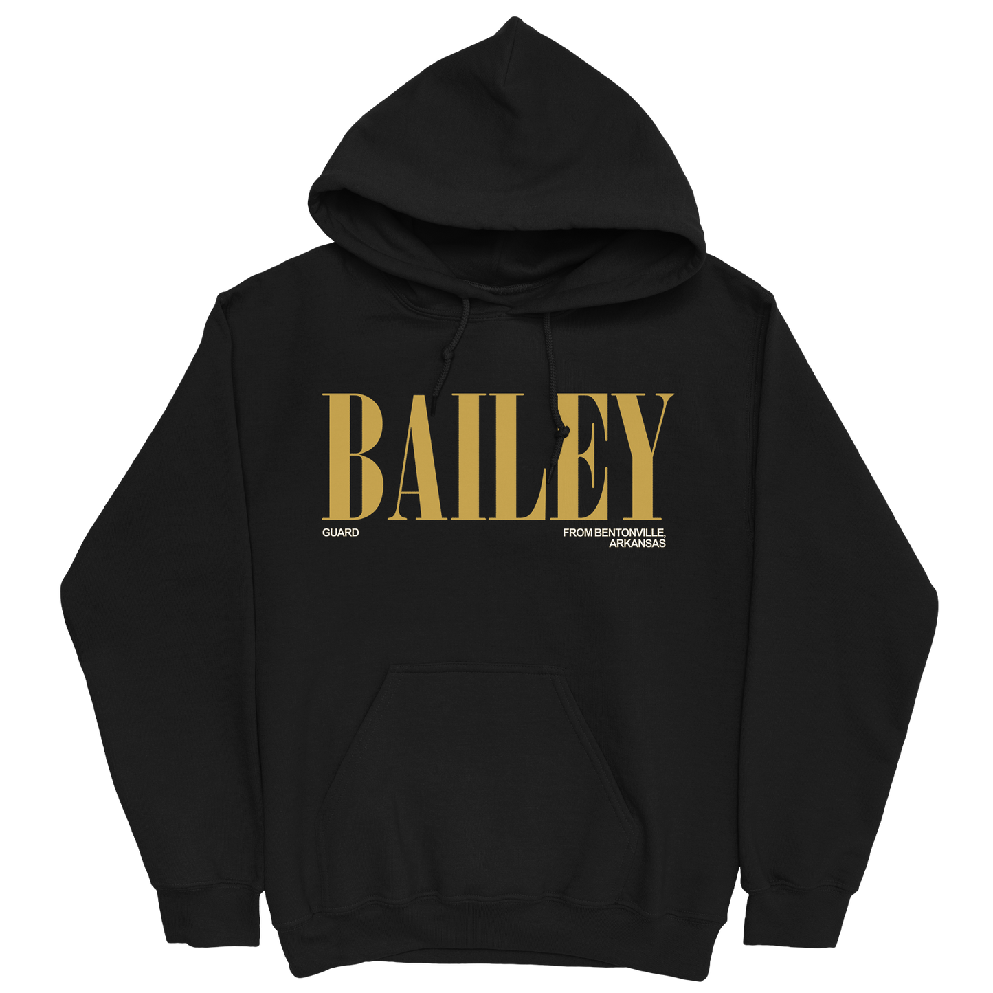 DILLON BAILEY CLASSIC BLACK HOODIE