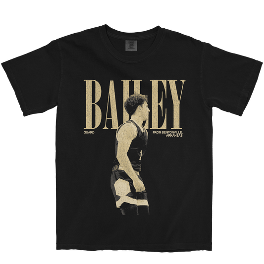 DILLON BAILEY VINTAGE BLACK TEE