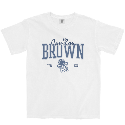 CAM'RON BROWN RETRO WHITE TEE