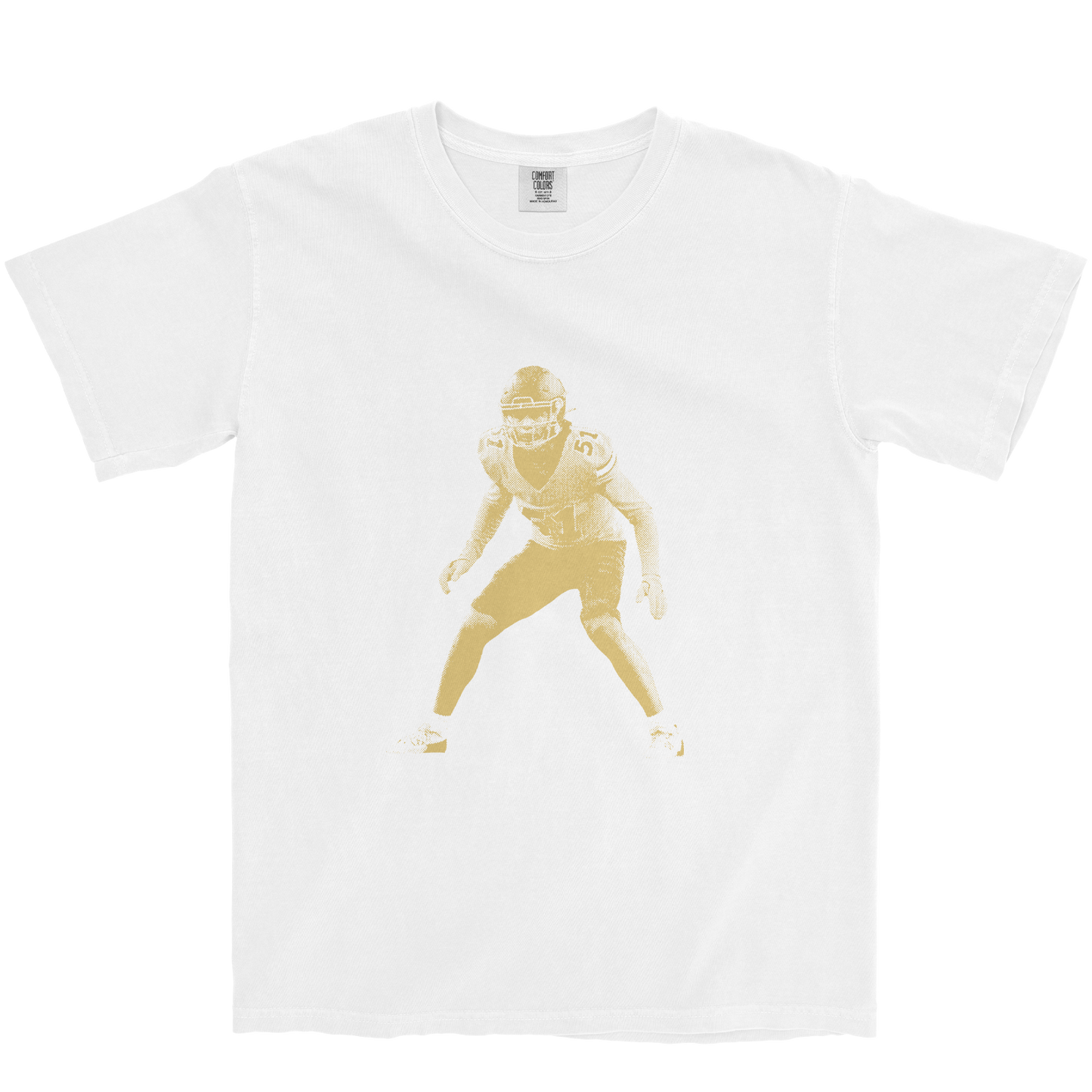 DONOVAN WOOLEN #51 WHITE TEE