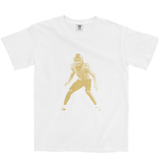 DONOVAN WOOLEN #51 WHITE TEE