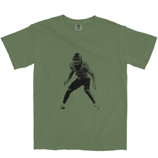 DONOVAN WOOLEN #51 MOSS TEE