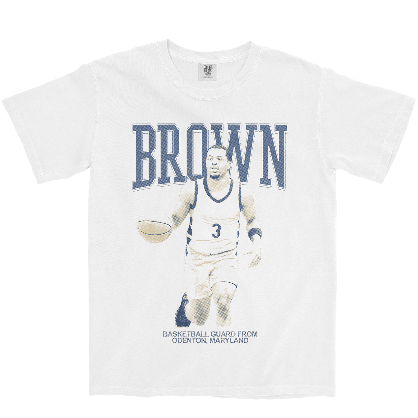 CAM'RON BROWN VINTAGE WHITE TEE